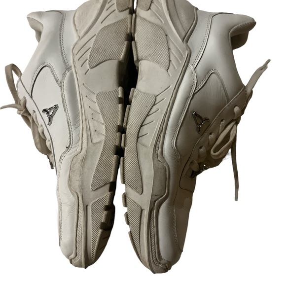 WindsorSmith sneakers Carte white leather preowned size 10 back to school - Picture 5 of 12